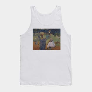 Among the mangoes at Martinique by Paul Gauguin Tank Top